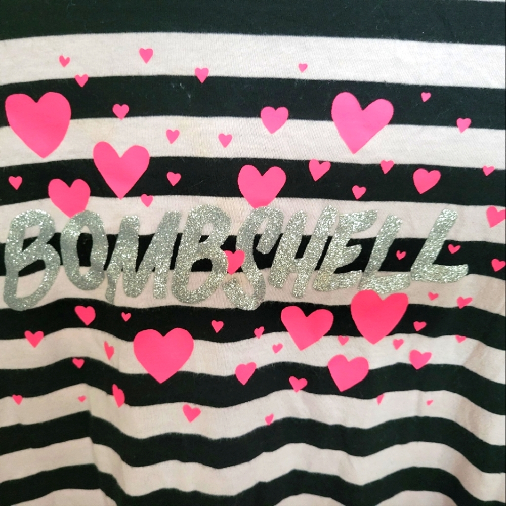 Victoria's secret striped t-shirt